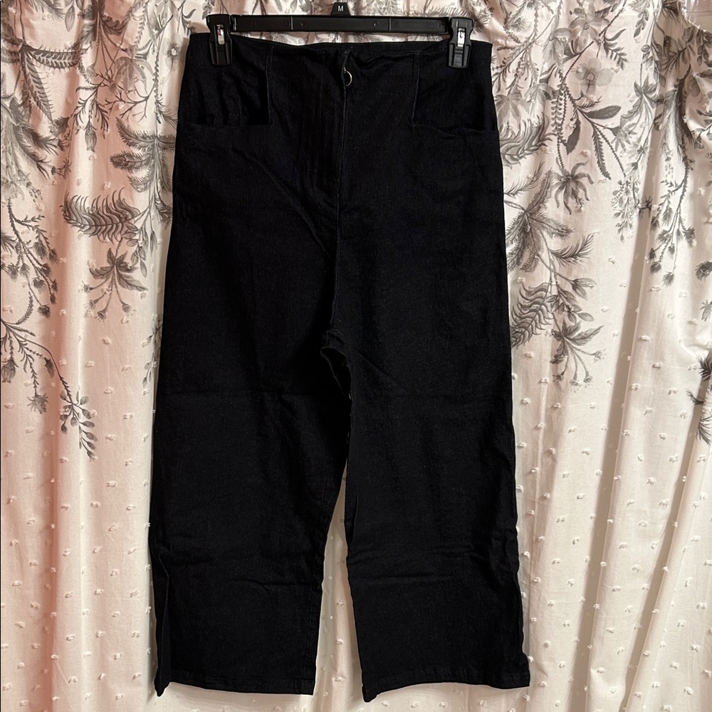 Shop MEG Denim wide leg jeans